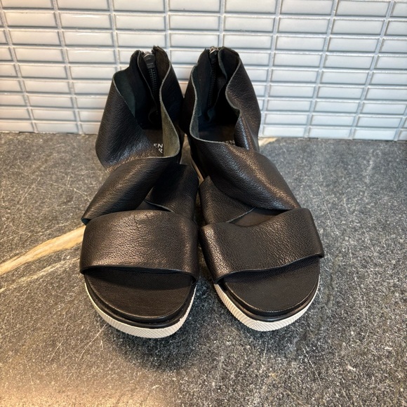 Eileen Fisher Sport Platform Sandal - Picture 3 of 9